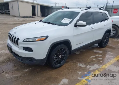 2014 Jeep Cherokee Latitude из США, поврежденный, VIN 1C4PJLCS9EW122953